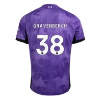 Liverpool Ryan Gravenberch #38 Tredjedrakt 2023-24 Kortermet